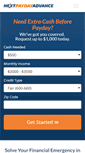 Mobile Screenshot of nextpaydayadvance.com